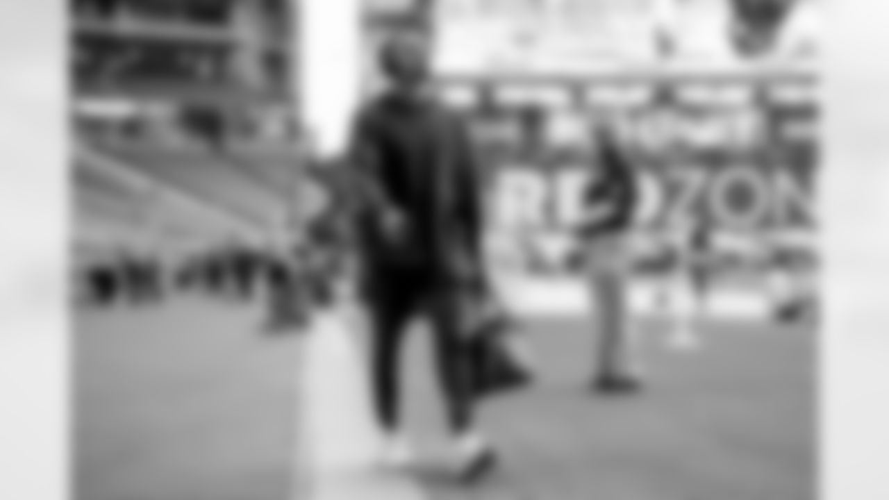 The Los Angeles Chargers arrive at State Farm Stadium to play the Arizona Cardinals in Glendale, Arizona