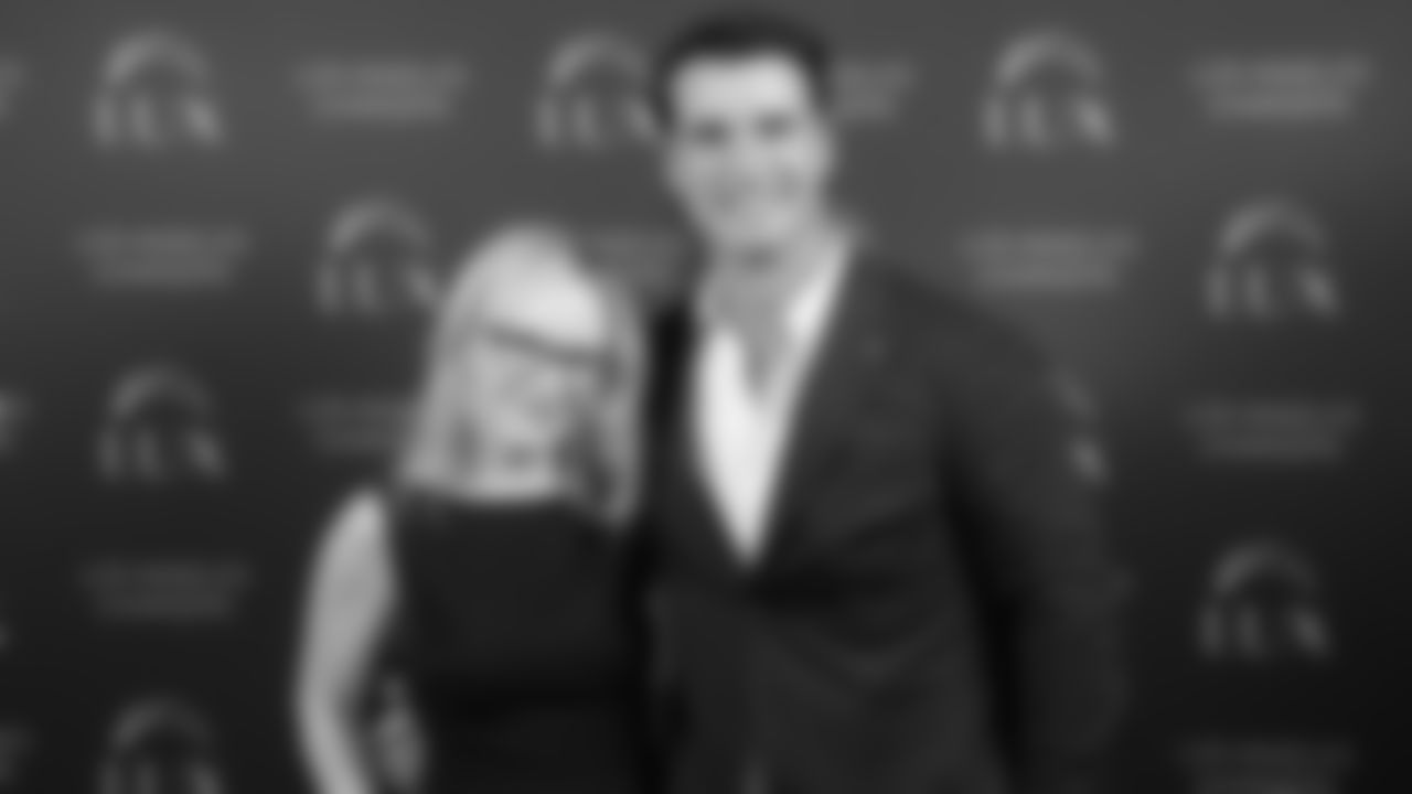 Rachael Harris and Kevin Gessay.