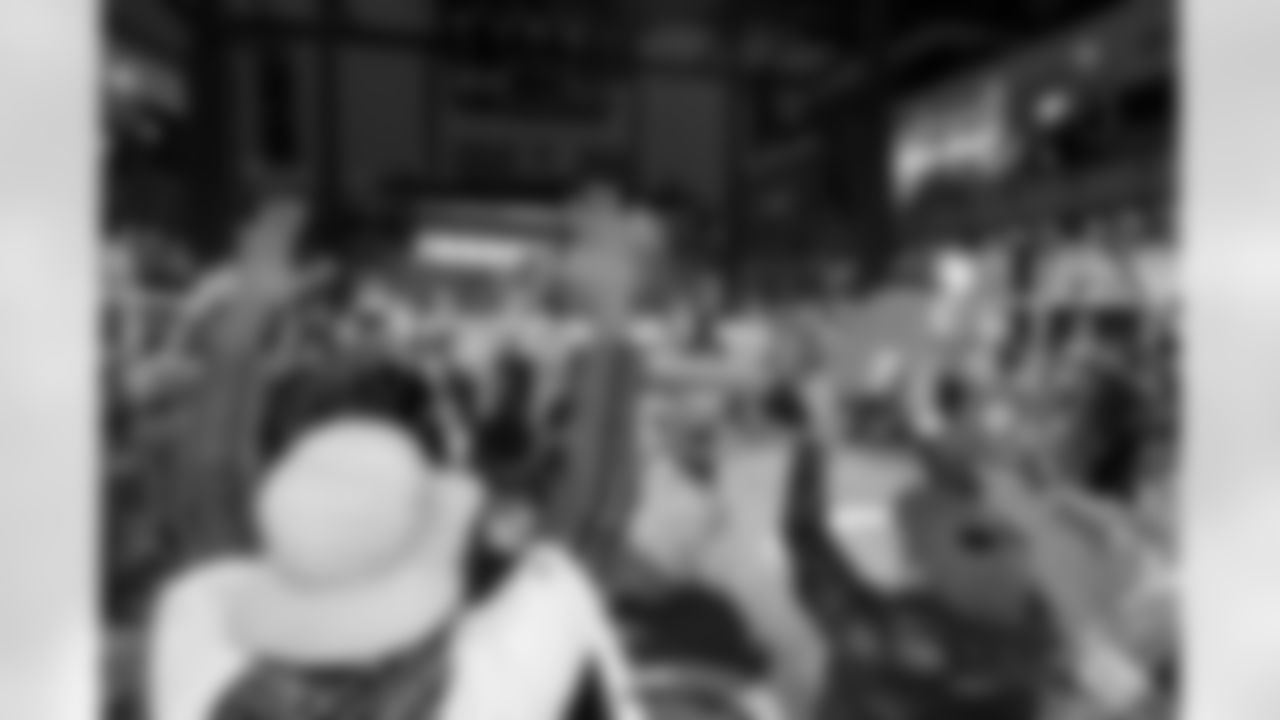 The Los Angeles Chargers 2023 Draft Party is photographed on Thursday, April 27, 2023 at Westfield Century City in Los Angeles, CA.