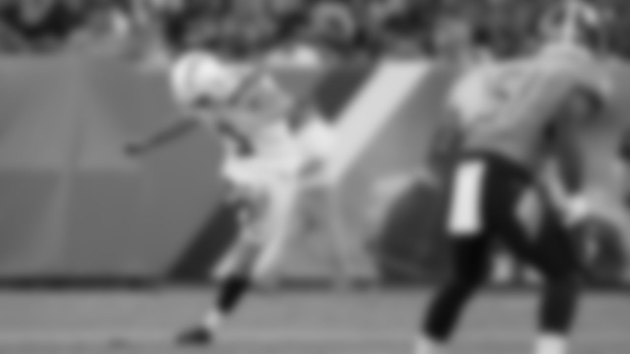 Here's a top shot from a game against the Titans in 2019.