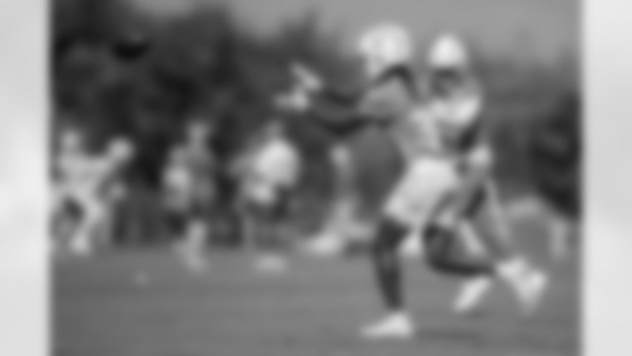 The Los Angeles Chargers practice on Friday, October 27, 2023 at Hoag Performance Center in Costa Mesa, CA.