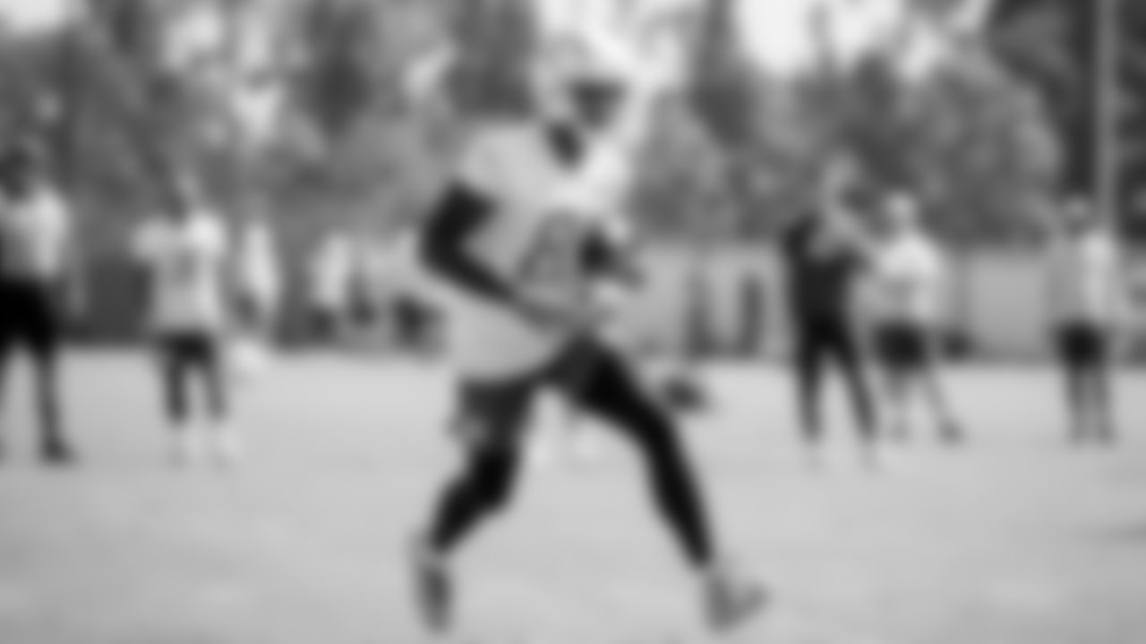The Los Angeles Chargers practice on Friday, October 7, 2022 at Hoag Performance Center in Costa Mesa, CA.