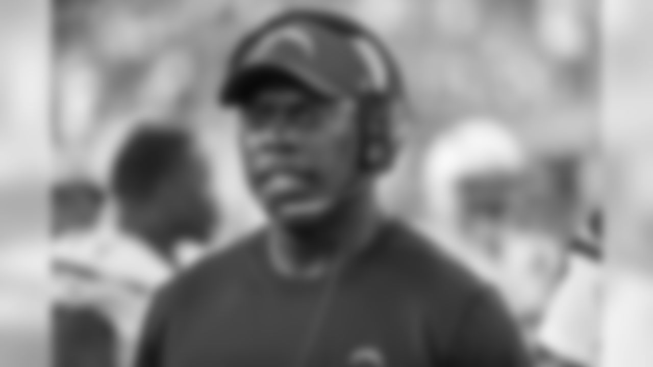 Head Coach Anthony Lynn before the Bolts take the field at Levi's Stadium against the San Francisco 49ers for the last preseason game.