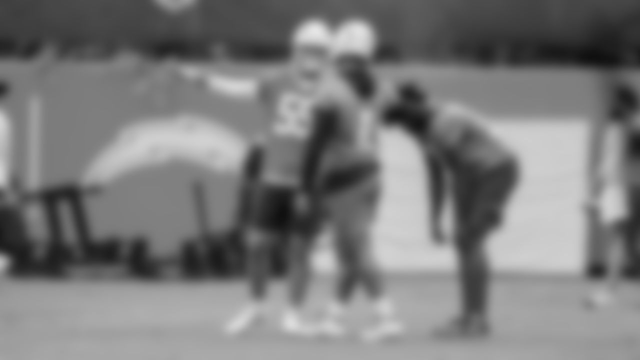 The Los Angeles Chargers practice on Saturday, October 15, 2022 at Hoag Performance Center in Costa Mesa, CA.