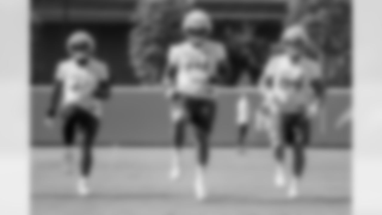 The Los Angeles Chargers practice on Friday, October 27, 2023 at Hoag Performance Center in Costa Mesa, CA.