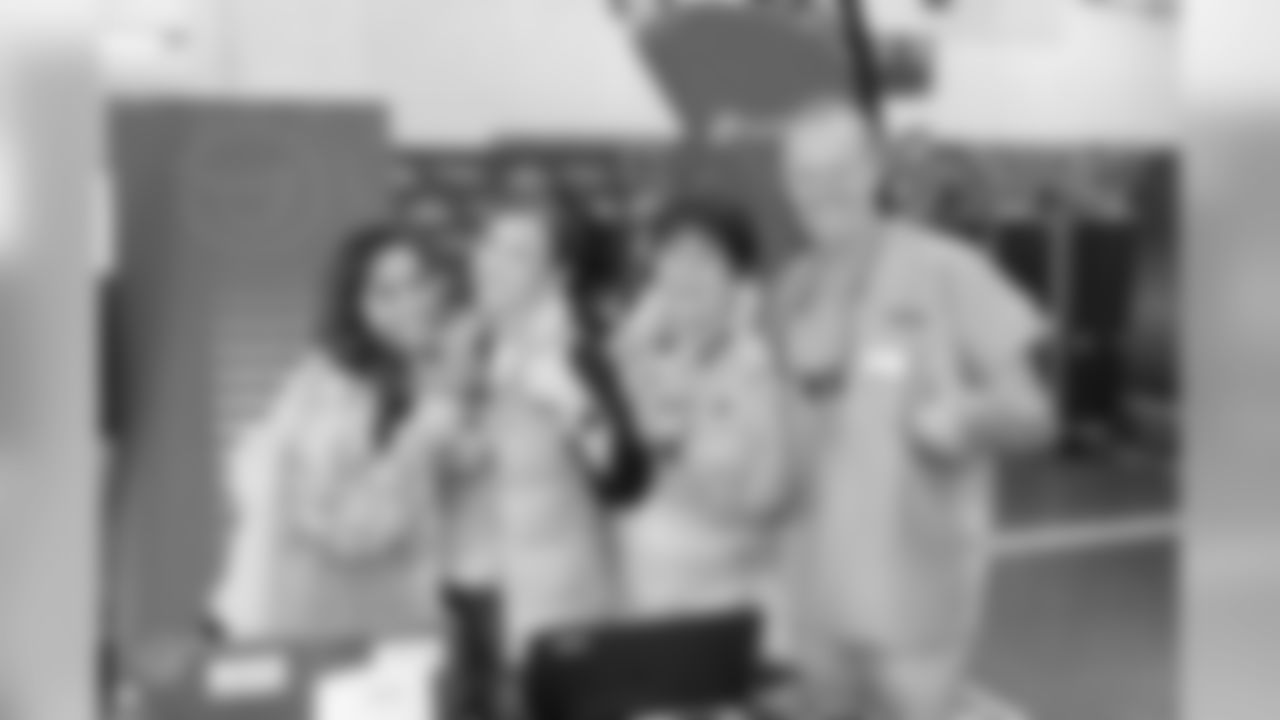 Los Angeles Chargers and Biolase participate in their second TeamSmile event at Carr Intermediate School on Friday, Jan 18, 2019 in Santa Ana, CA.