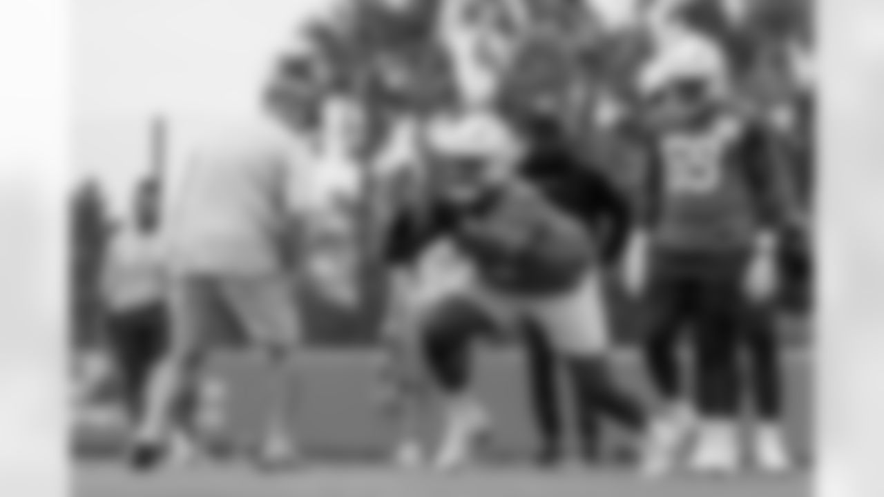 The Chargers 2023 rookie class hits the field for Day 1 of Rookie Mini-Camp