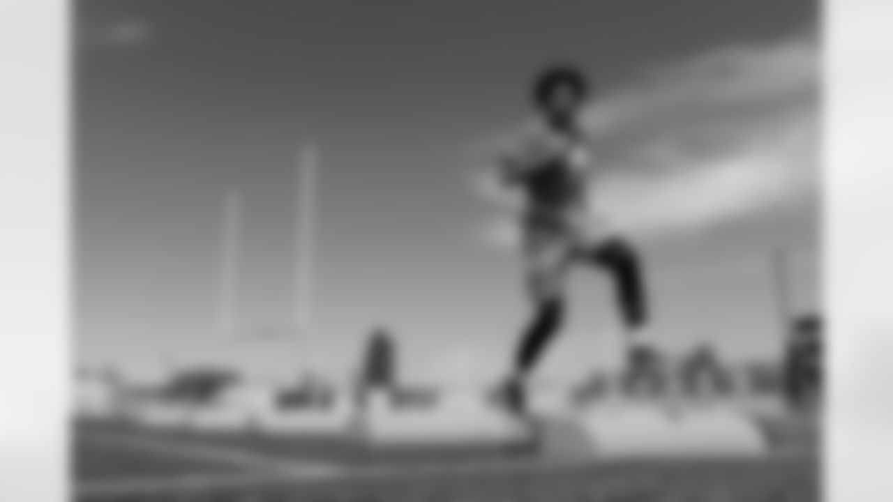 The Los Angeles Chargers partner with the San Diego Unified School District to host a flag football camp for middle schoolers on Saturday, April 8, 2023 at Madison High School in San Diego, CA.