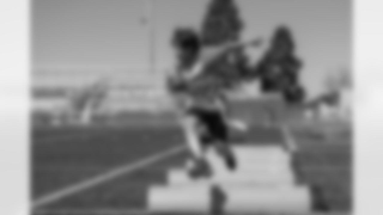 The Los Angeles Chargers partner with the San Diego Unified School District to host a flag football camp for middle schoolers on Saturday, April 8, 2023 at Madison High School in San Diego, CA.