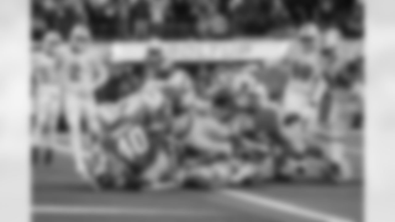 The Los Angeles Chargers defeated the Miami Dolphins by a score of 23-17 at SoFi Stadium on December 11, 2022 in Inglewood, California.
