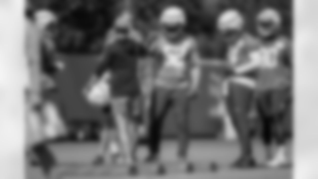 The Los Angeles Chargers practice on Friday, October 27, 2023 at Hoag Performance Center in Costa Mesa, CA.