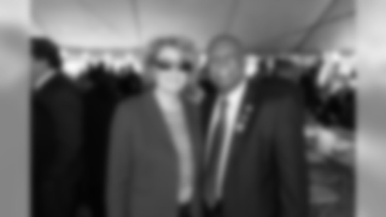 Topping out Ceremony at Los Angeles Stadium on Monday, April 15, 2019 in Inglewood, CA.