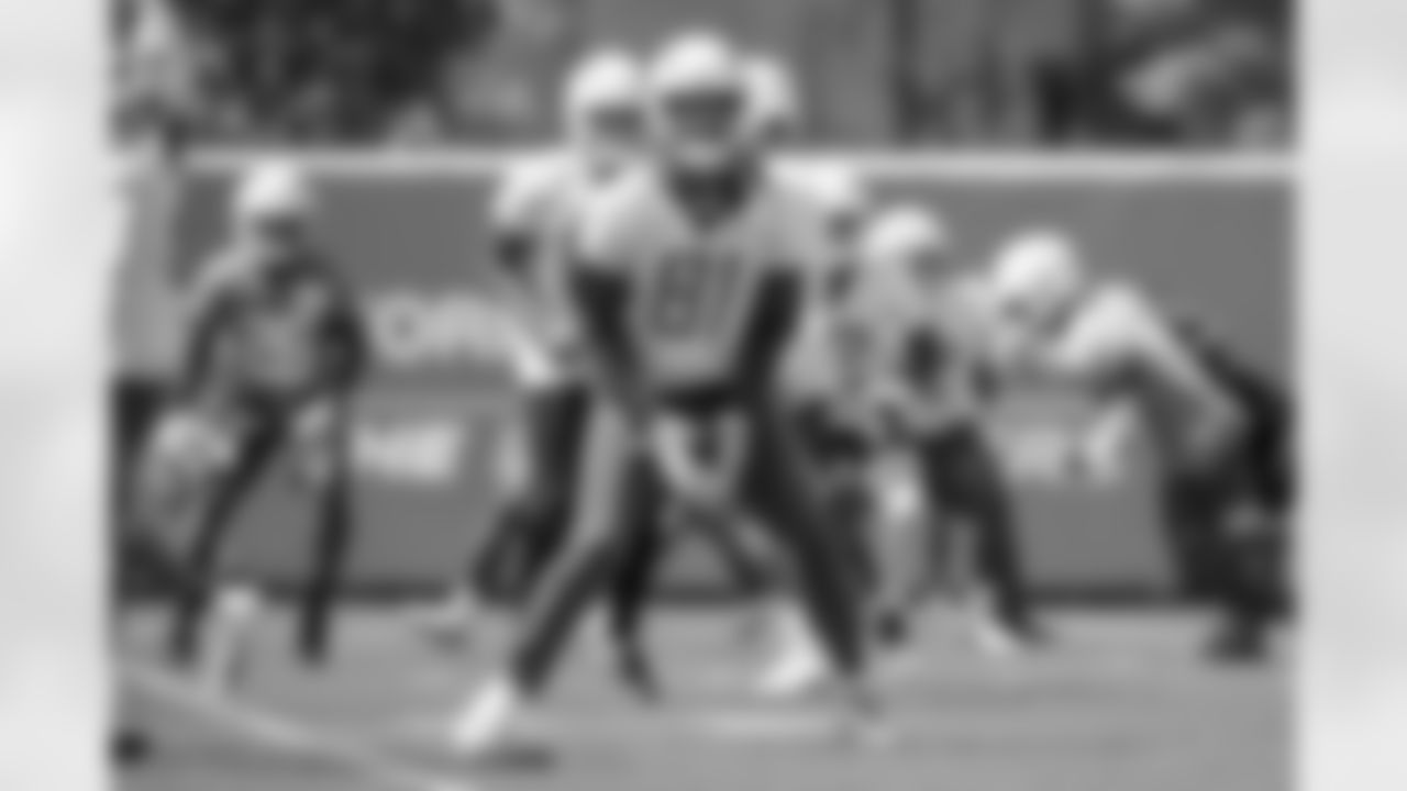The Los Angeles Chargers practice on Wednesday, September 20, 2023 at Hoag Performance Center in Costa Mesa, CA.