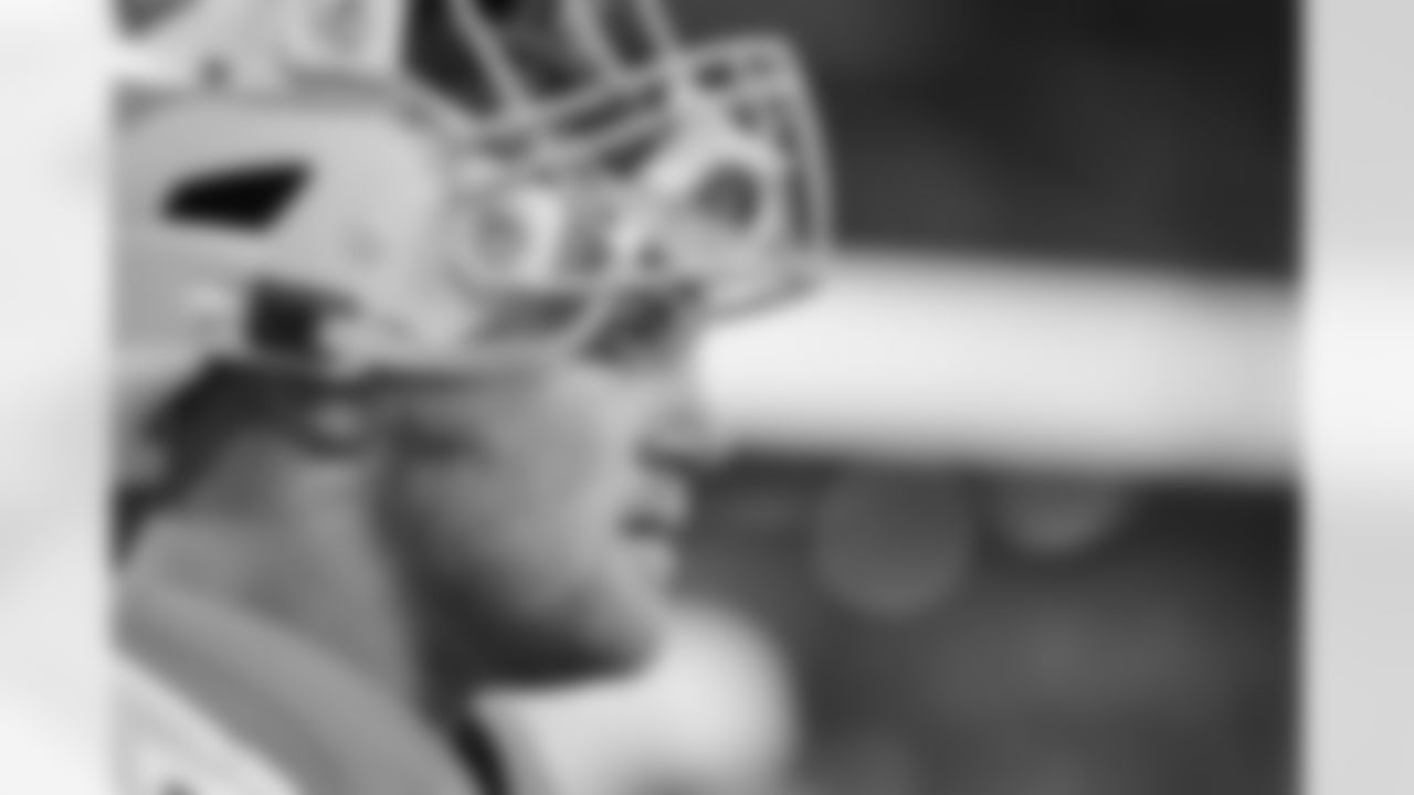 The Los Angeles Chargers prepare to play against the Miami Dolphins at SoFi Stadium on December 11, 2022 in Inglewood, California.