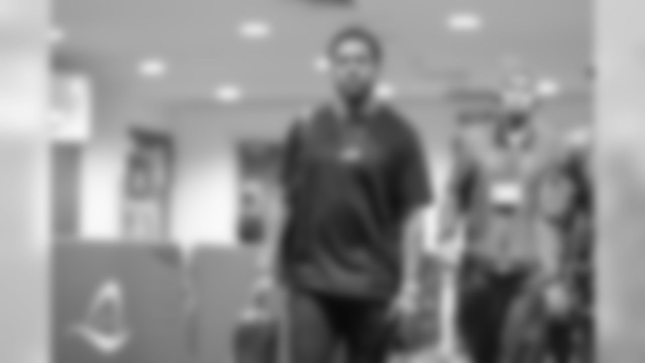 Casey Hayward arrives at Wembley Stadium in London before the Week 7 matchup against the Tennessee Titans.