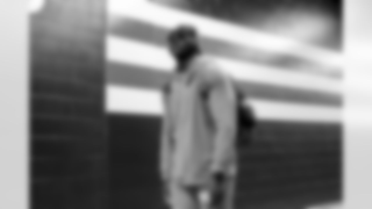 The Los Angeles Chargers arrive at FirstEnergy Stadium to play against the Cleveland Browns on October 9, 2022 in Cleveland, Ohio.