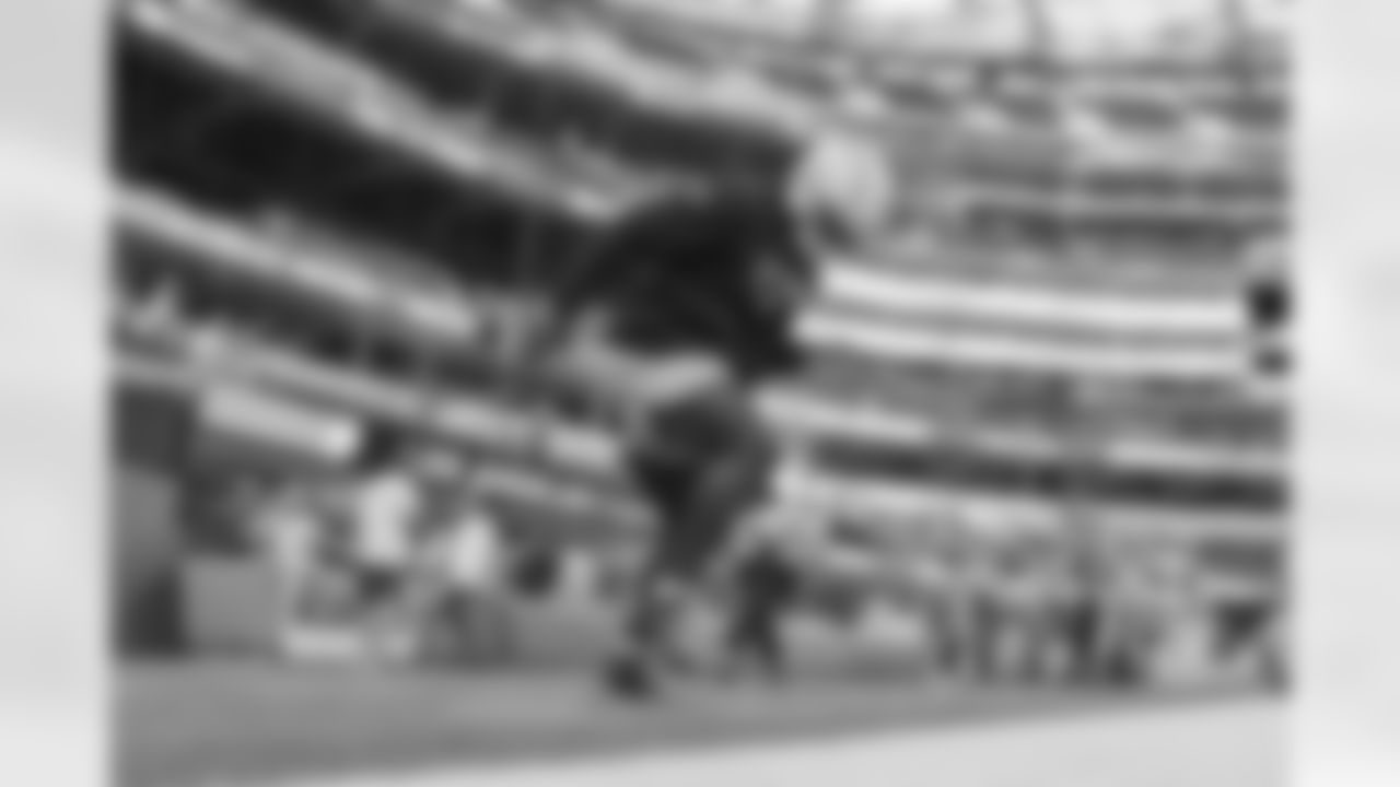 The Los Angeles Chargers prepare to play against the Denver Broncos at SoFi Stadium on October 17, 2022 in Los Angeles, California.