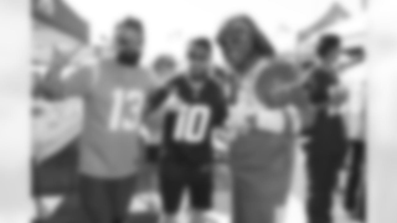 Bolt Fam show up to SoFi Stadium to root against the Jacksonville Jaguars on September 25, 2022 in Los Angeles, California.