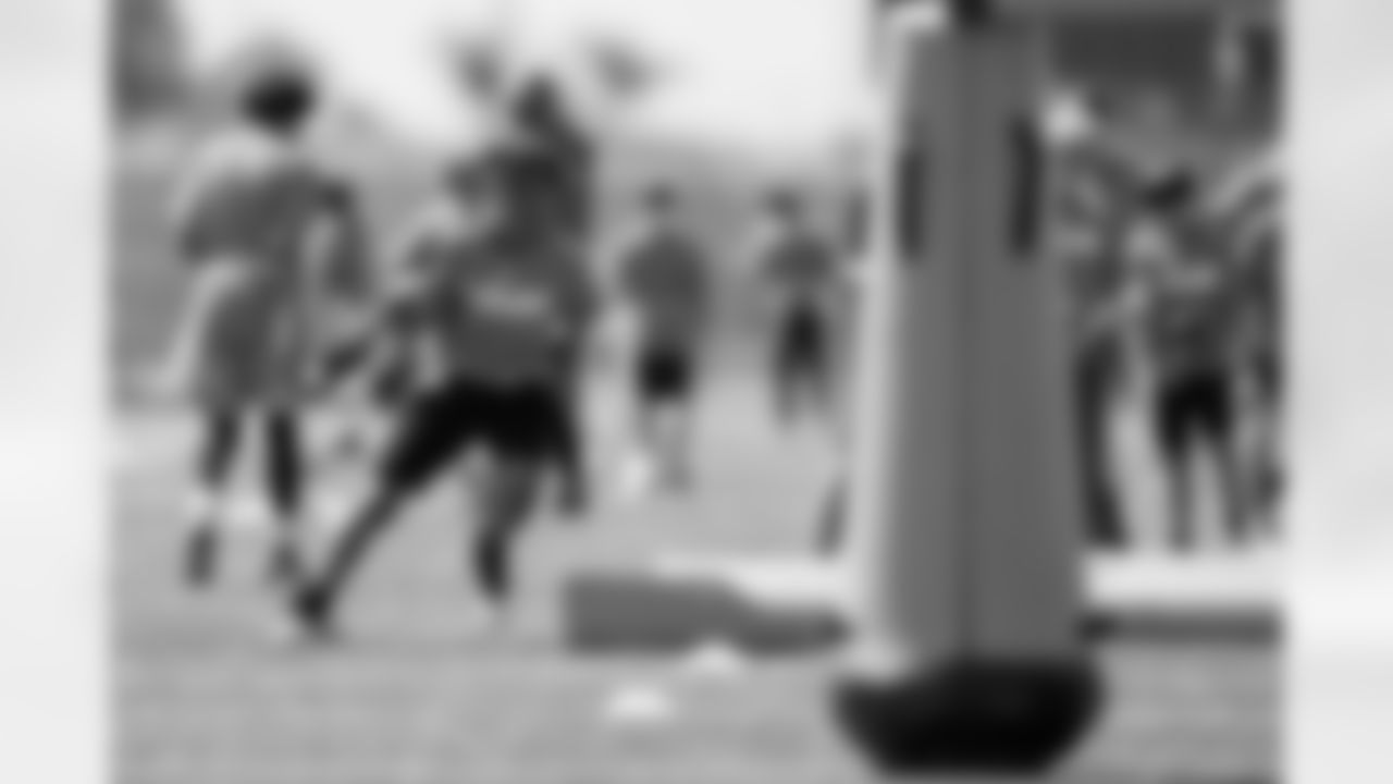 The Los Angeles Chargers partner with the San Diego Unified School District to host a flag football camp for middle schoolers on Saturday, April 8, 2023 at Madison High School in San Diego, CA.