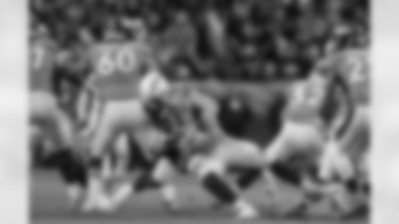 Joey Bosa sacks Broncos QB Case Keenum during the Week 17 contest against the Denver Broncos.