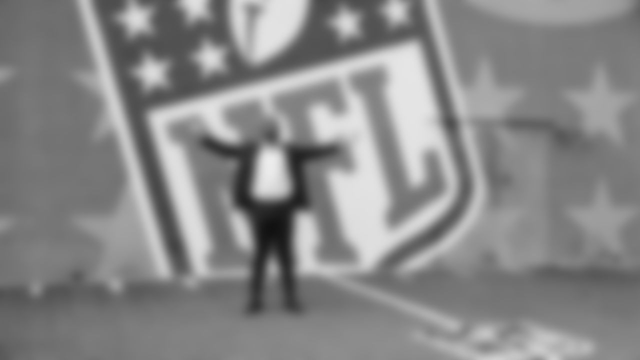 Jerry Tillery pays a visit to NFL Network and is greeted by staff and later interviewed on an episode of Total Access.