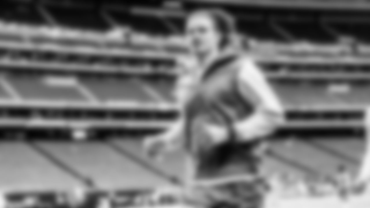 Take a look at the best black and white photos from when the Los Angeles Chargers defeated the Houston Texans by a score of 34-24 at NRG Stadium on October 2nd, 2022 in Houston, Texas.