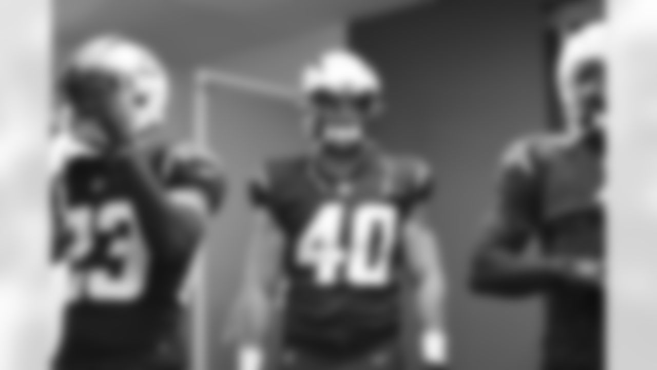 The Los Angeles Chargers prepare to play against the Seattle Seahawks at SoFi Stadium on October 23, 2022 in Inglewood, California.