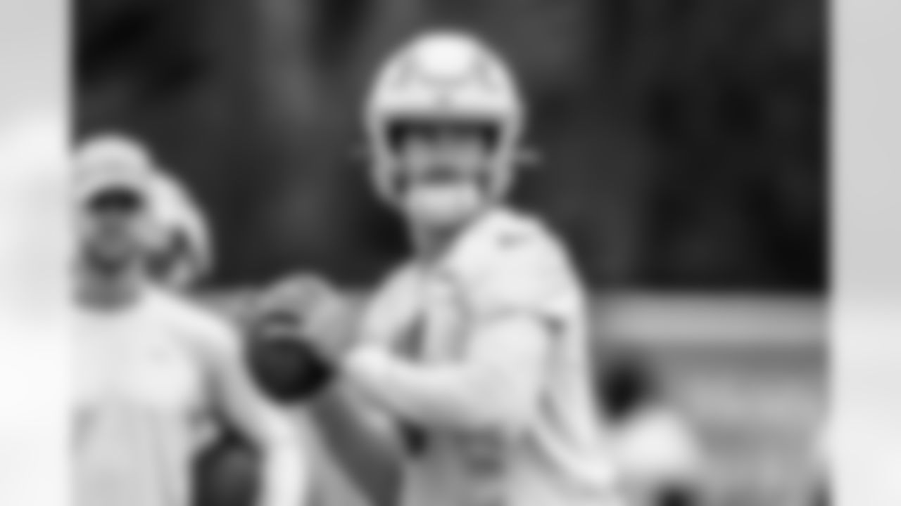 The Los Angeles Chargers practice on Friday, September 15, 2023 at Hoag Performance Center in Costa Mesa, CA.
