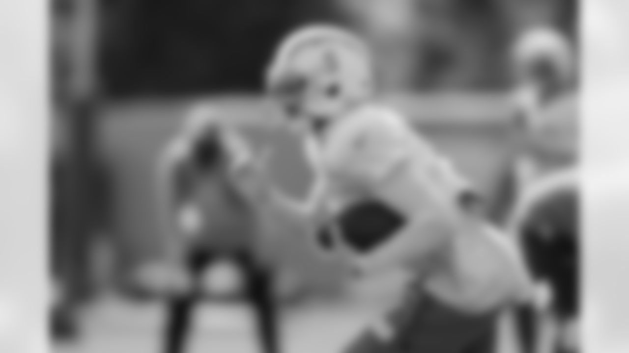 The Los Angeles Chargers practice on Friday, October 13, 2023 at Hoag Performance Center in Costa Mesa, CA.