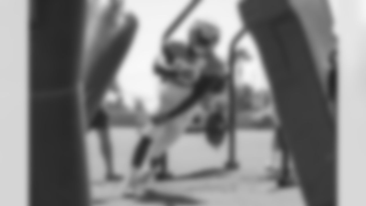 The Los Angeles Chargers practice on Wednesday, August 30, 2023 at Hoag Performance Center in Costa Mesa, CA.