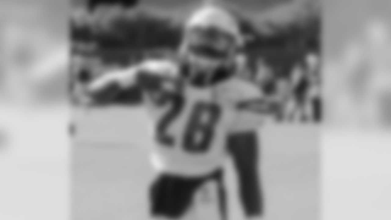 Chargers practice in preparation for Week 10 against the Jacksonville Jaguars.