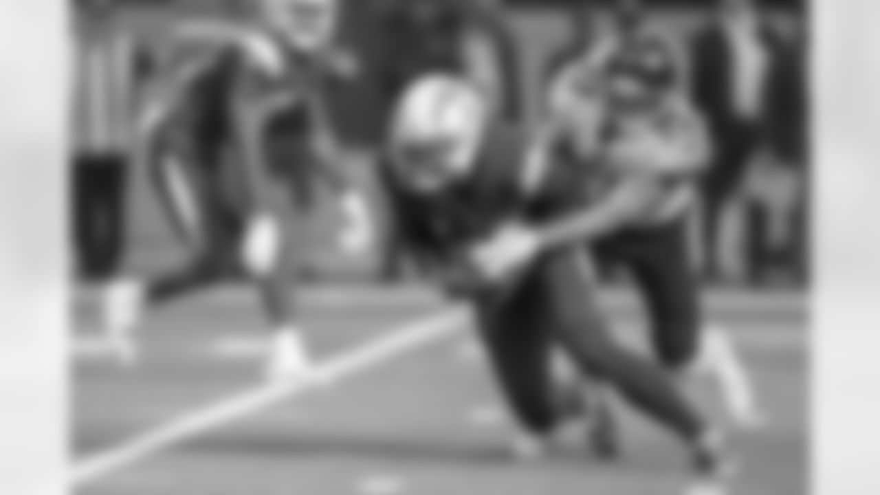 The Los Angeles Chargers defeated the Tennessee Titans by a score of 17-14 at SoFi Stadium on December 18, 2022 in Inglewood, California.