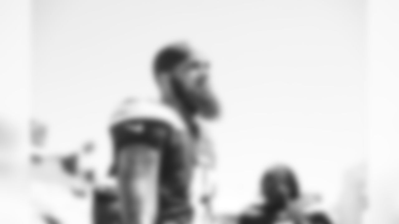 Keenan Allen at LA Memorial Coliseum before the Bolts' matchup against the LA Rams.