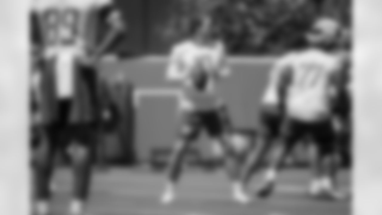 The Los Angeles Chargers practice on Tuesday, August 29, 2023 at Hoag Performance Center in Costa Mesa, CA.