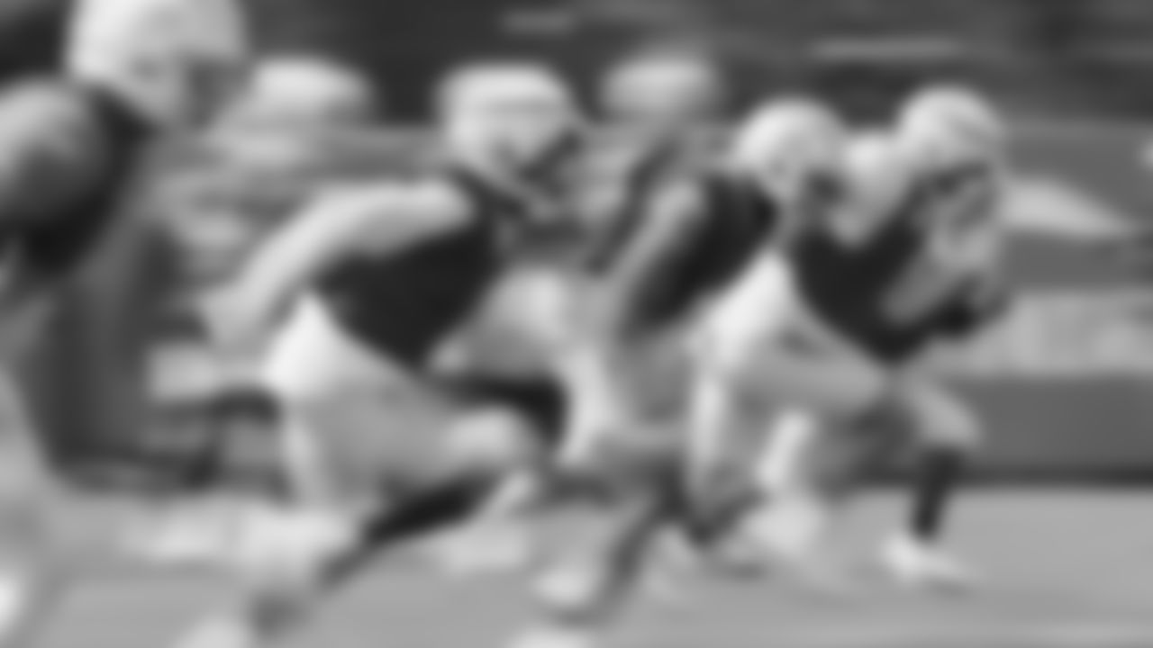 The Los Angeles Chargers practice on Friday, October 13, 2023 at Hoag Performance Center in Costa Mesa, CA.