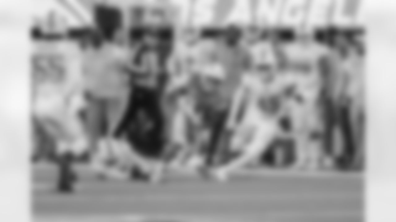 The Los Angeles Chargers defeated the Miami Dolphins by a score of 23-17 at SoFi Stadium on December 11, 2022 in Inglewood, California.