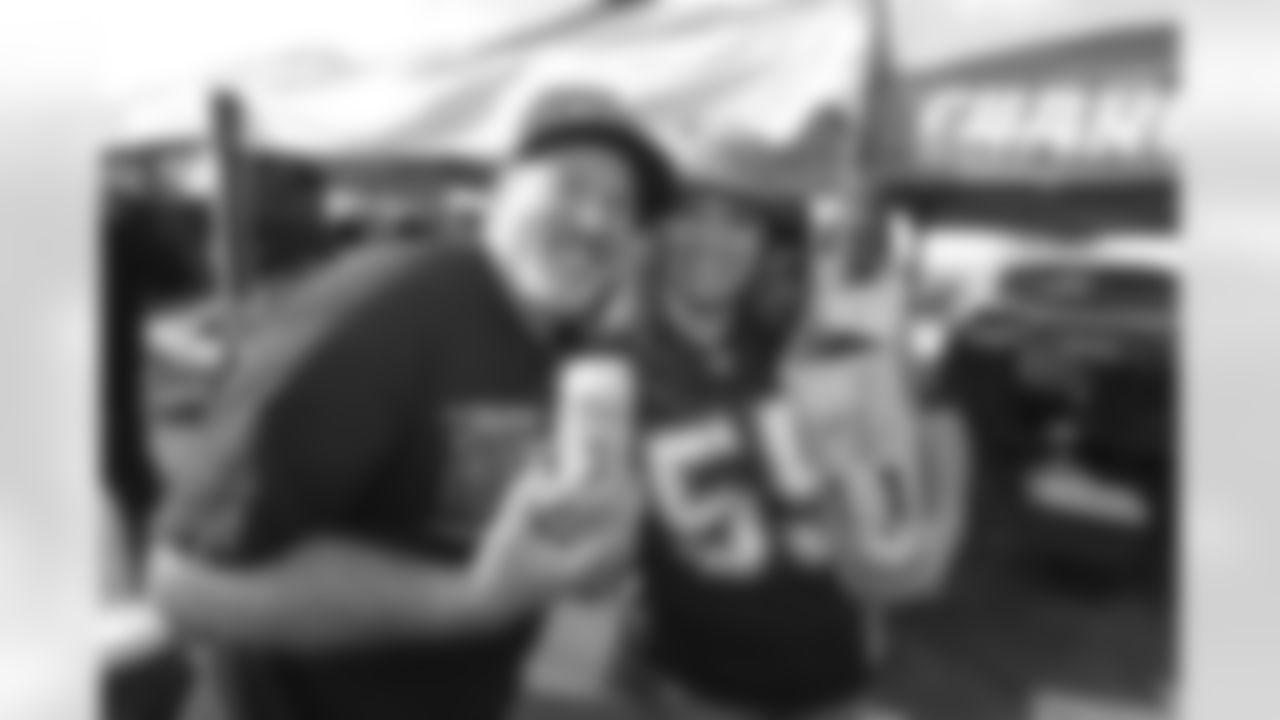 Bolt Fam show up to SoFi Stadium to root against the Seattle Seahawks on October 23, 2022 in Inglewood, California.
