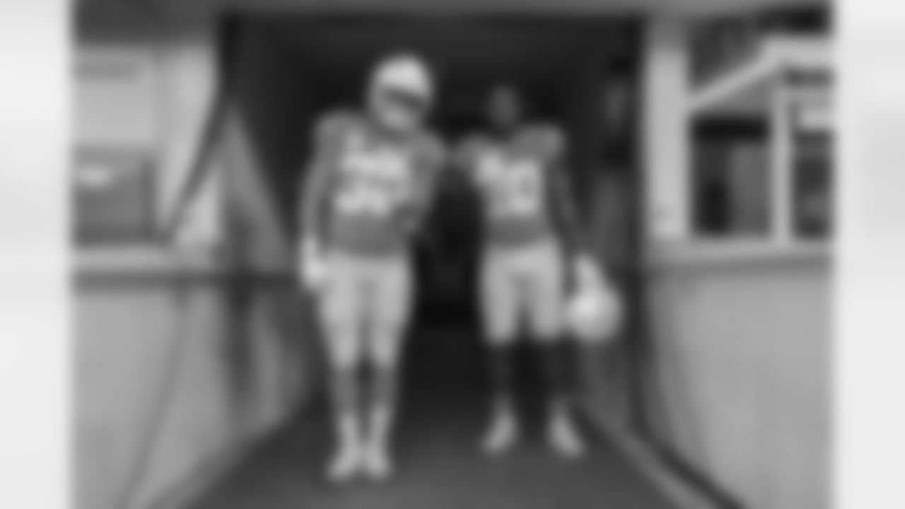 The Los Angeles Chargers prepare to play against the Denver Broncos at SoFi Stadium on October 17, 2022 in Los Angeles, California.
