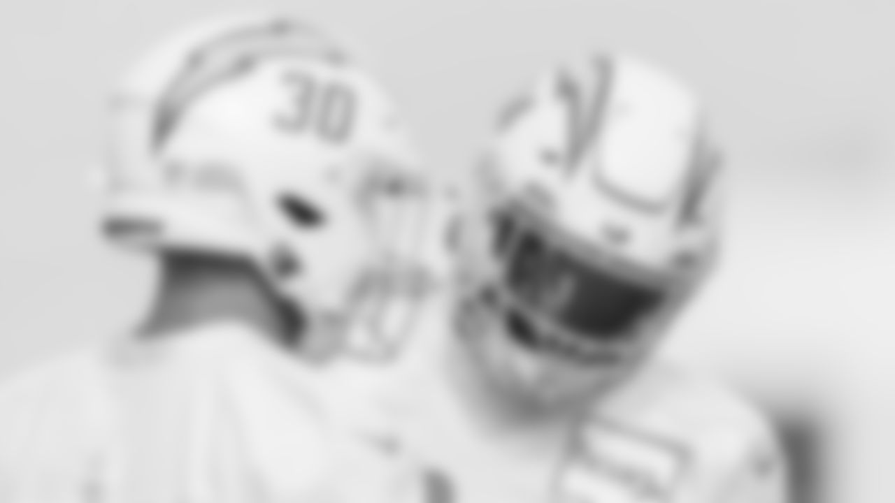 The Los Angeles Chargers practice on Thursday, December 15, 2022 at Hoag Performance Center in Costa Mesa, CA.