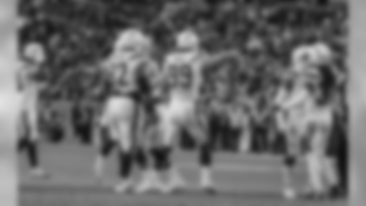 Joey Bosa celebrates recovering a fumbled ball during the Week 17 contest against the Denver Broncos.