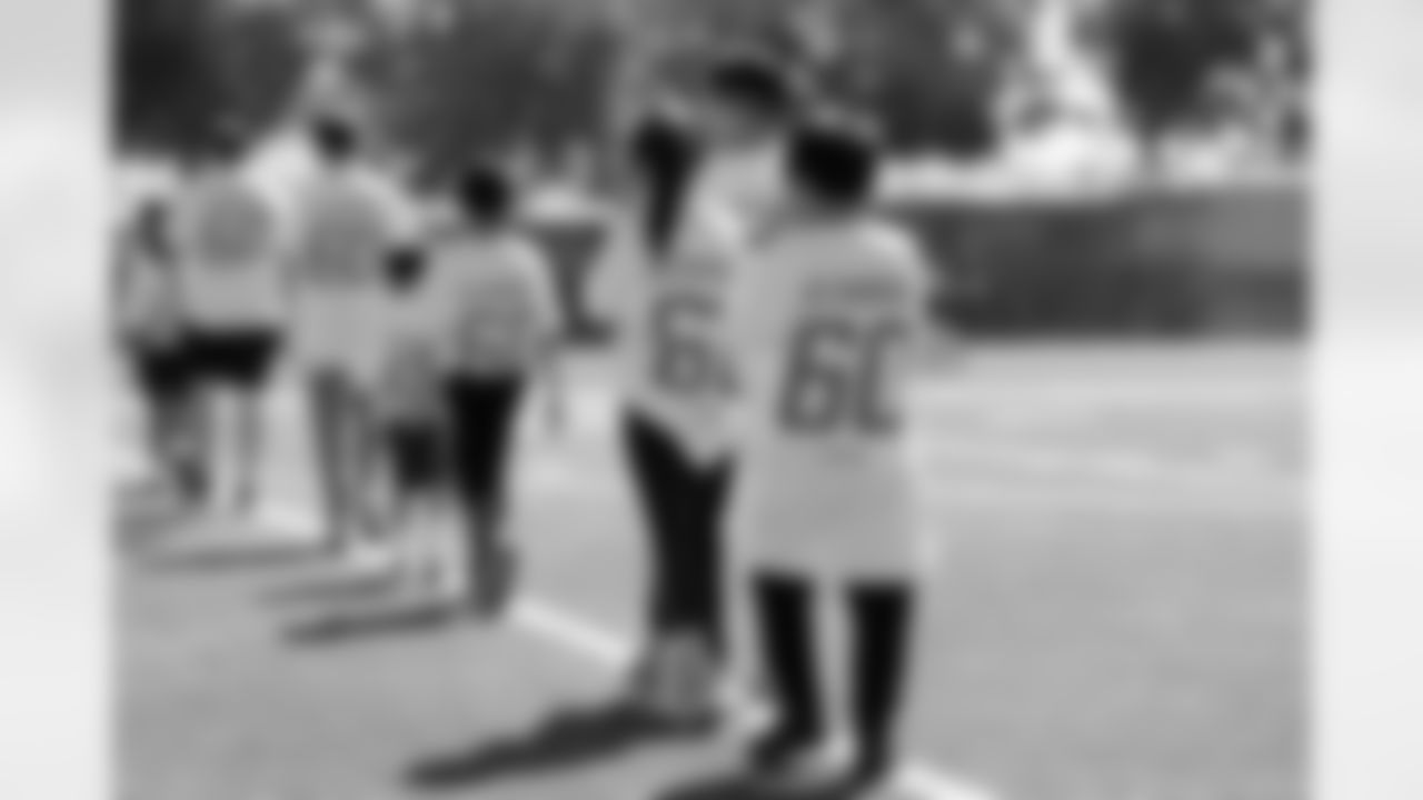 The Los Angeles Chargers host a Play60 event with Bob Hope USO on Saturday, April 1, 2023 at Poly High School in Long Beach, CA.