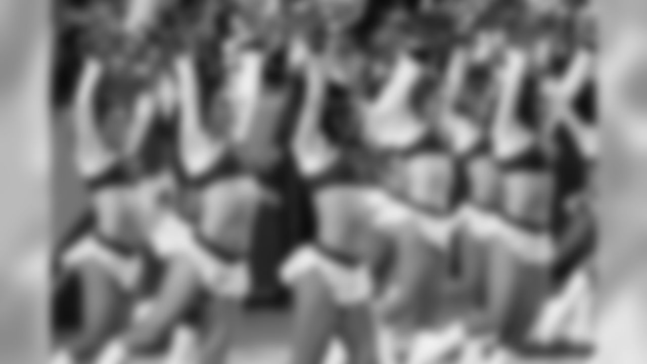 The Charger Girls perform during an NFL football game against the Baltimore Ravens on Saturday, Dec. 22, 2018, in Carson, Calif.