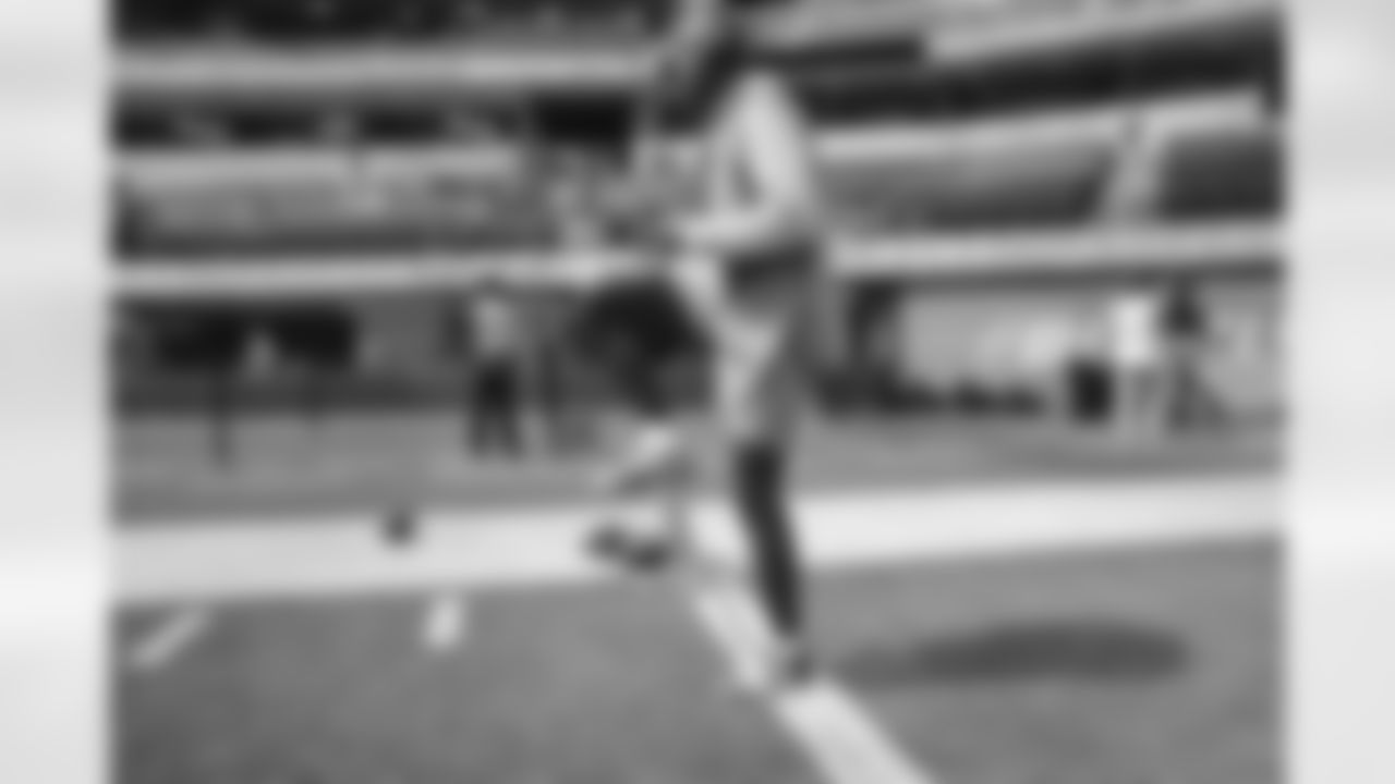 The Los Angeles Chargers prepare to play against the Jacksonville Jaguars at SoFi Stadium on September 25, 2022 in Inglewood, California.