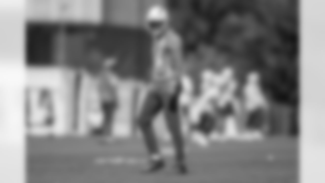 The Los Angeles Chargers practice on Friday, October 27, 2023 at Hoag Performance Center in Costa Mesa, CA.
