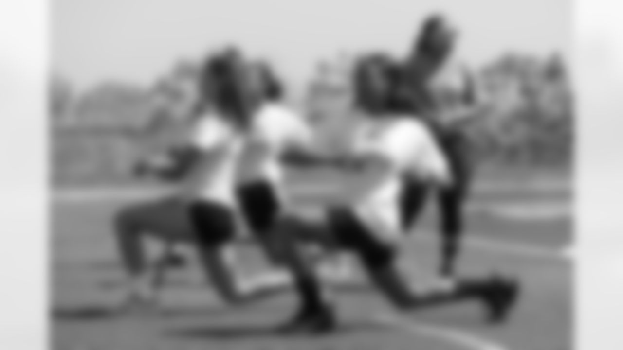 The Chargers hosted a girl's flag football camp for the Corona-Norco School District at Centennial High School.