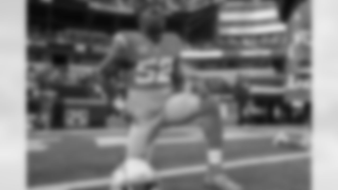 The Los Angeles Chargers prepare to play against the Denver Broncos at SoFi Stadium on October 17, 2022 in Los Angeles, California.