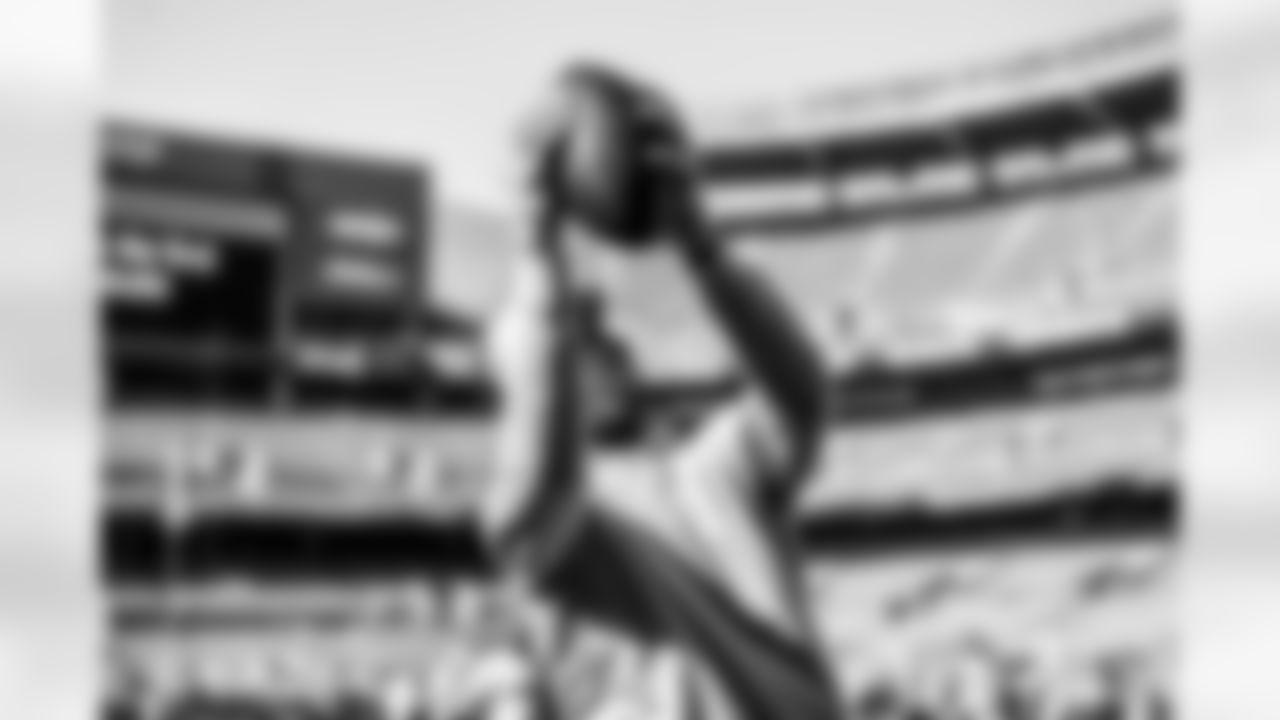 The Los Angeles Chargers prepare to play against the Cleveland Browns at FirstEnergy Stadium on October 9, 2022 in Los Angeles, California.