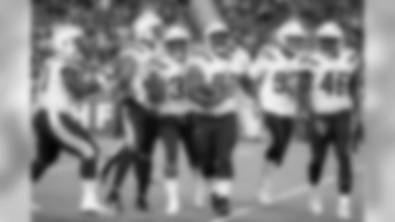 Los Angeles Chargers at San Francisco 49rs on Thursday, August 30, 2018 in Santa Clara, CA. Final score: LAC 23 vs SF 21 . (Chargers/Mike Nowak)
@Chargers - - chargers.com - -