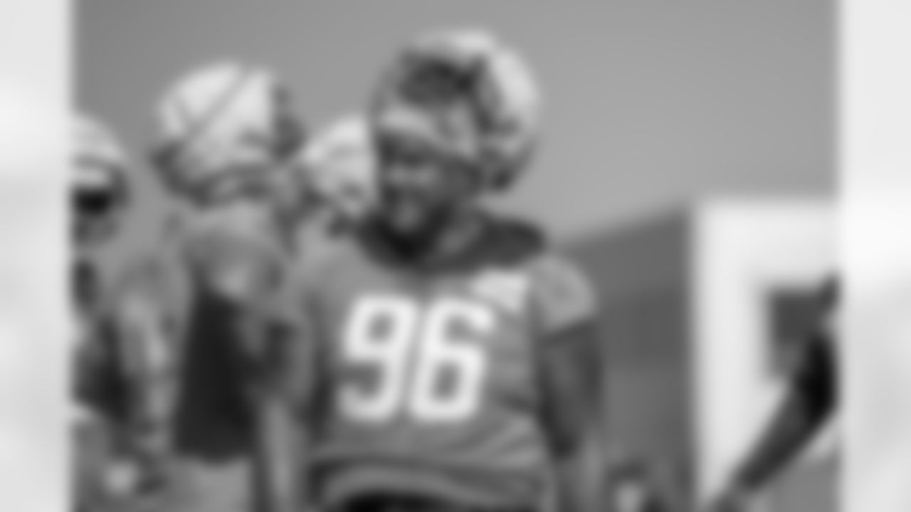 The Los Angeles Chargers practice on Saturday, October 14, 2023 at Hoag Performance Center in Costa Mesa, CA.
