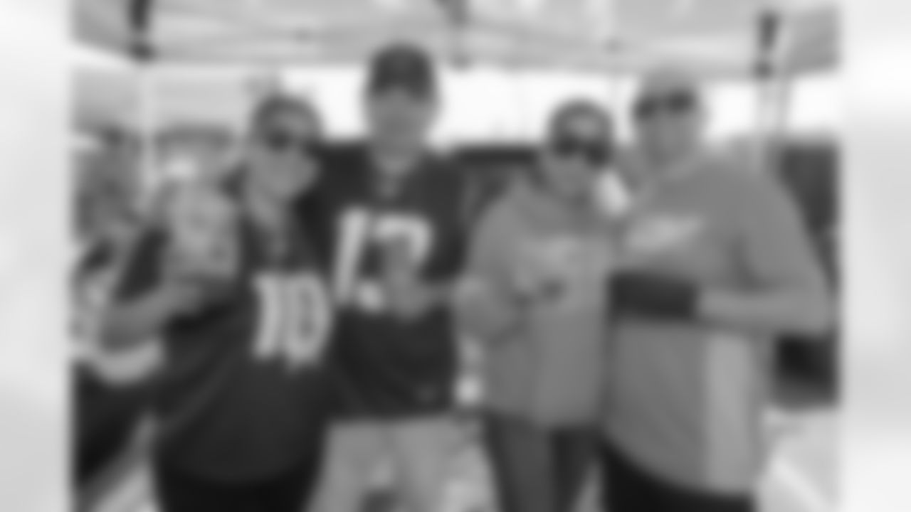 Bolt Fam show up to SoFi Stadium to root against the Seattle Seahawks on October 23, 2022 in Inglewood, California.